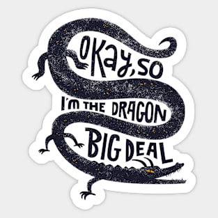 I'm the Dragon Sticker